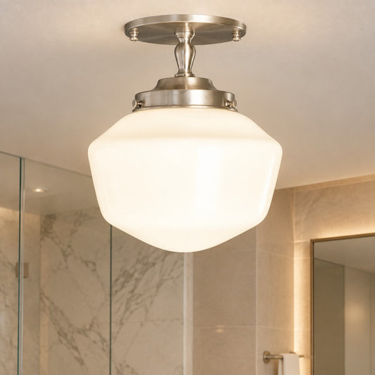 Arden Vintage Schoolhouse Metal Ceiling Light