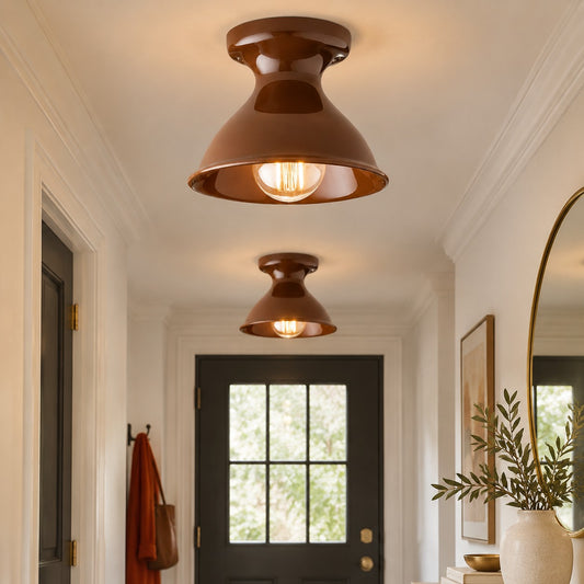 Arolyn Modern Colorful Ceramic Ceiling Light