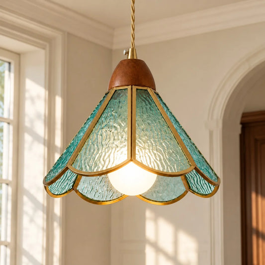 Ridley Tiffany Stained Glass Pendant Lamp