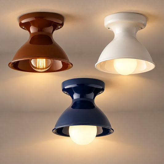 Arolyn Modern Colorful Ceramic Ceiling Light