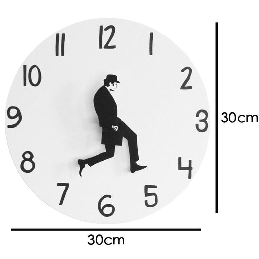 Funny Wall Clock Minimalist Round Wall Clock