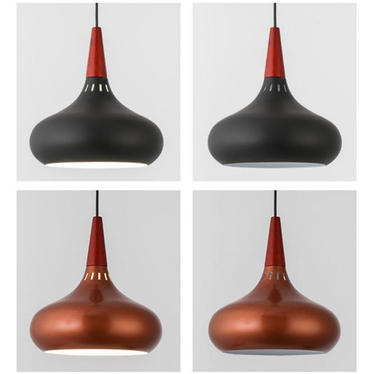 Nordic Wood Metal Pendant Lights