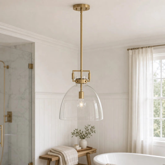 Mylott Minimalist Dome Pendant Light