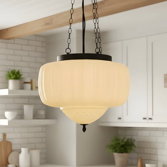 Triton Mid-Century Modern Glass Pendant Light