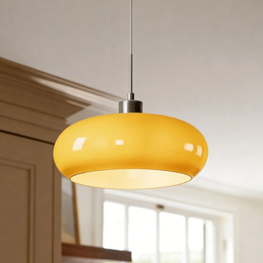Cassian Nordic Bauhaus Glass Pendant Light