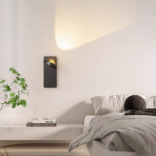 Modern Acrylic LED Simple Rotatable Wall Lamp