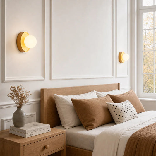 Elena Modern Ceramic Orb Wall Light