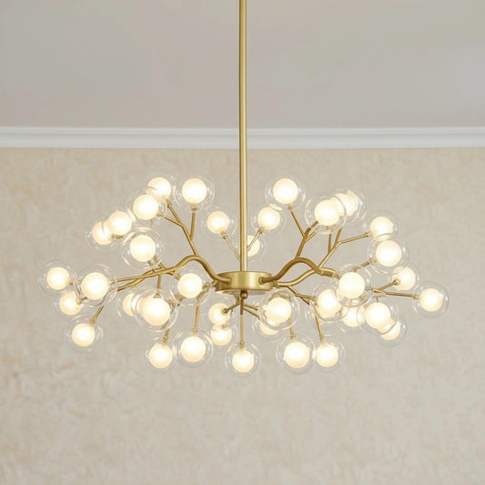Firefly Tree Branch Chandelier: Stylish Kitchen & Living Room Light