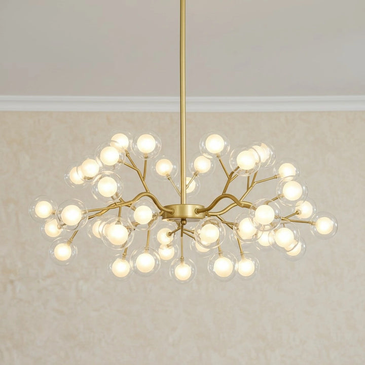 Firefly Tree Branch Chandelier: Stylish Kitchen & Living Room Light