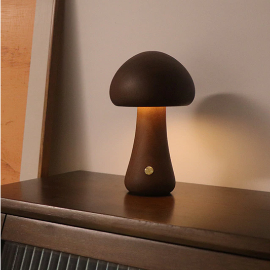 Whimsical Mushroom Night Table Light