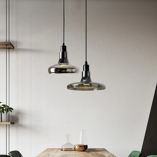 Black Pearl Glass Pendant Light - 104PL