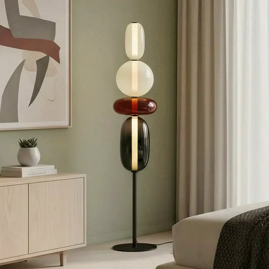 Candy Minimalist Nordic Glass Floor Lamp