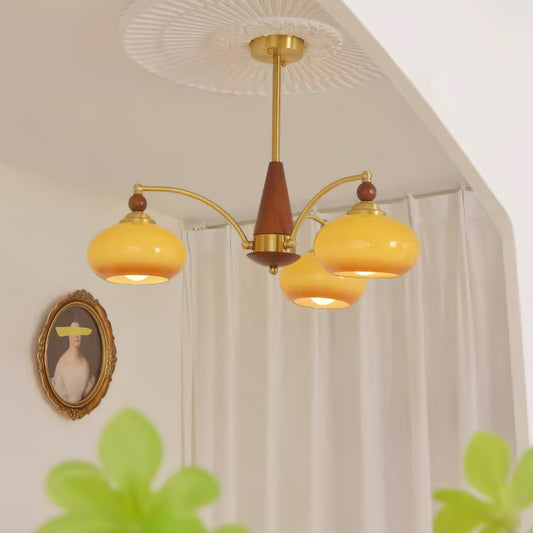 Tillary Wood Chandelier