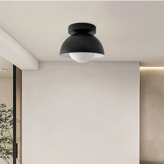 Sanja Modern Minimalist Dome Sphere Metal Ceiling Light