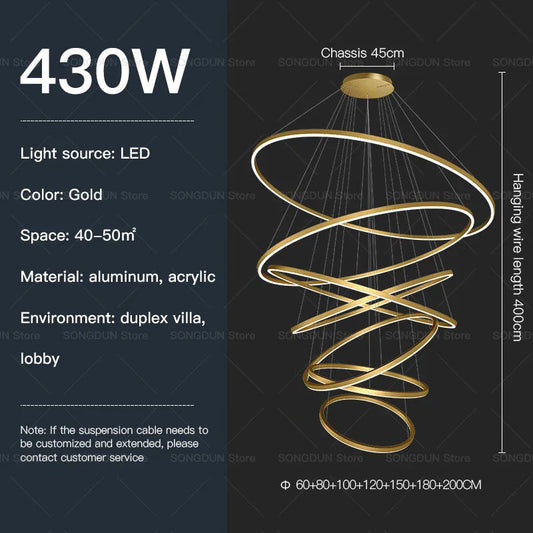 Modern Luxury Chandelier for Elegant Living Rooms