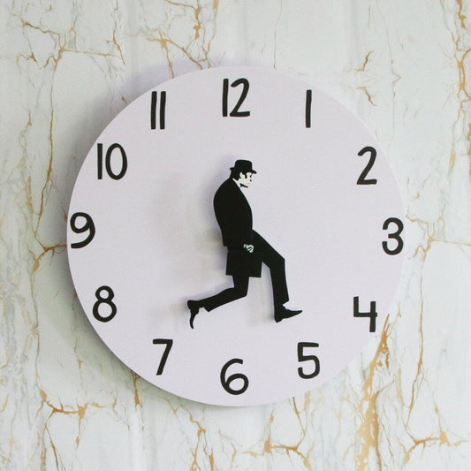 Funny Wall Clock Minimalist Round Wall Clock