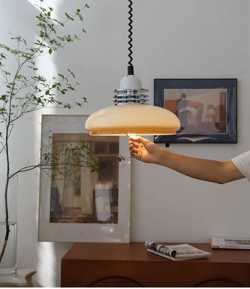 Modern Bar Head Rope Pendant Light