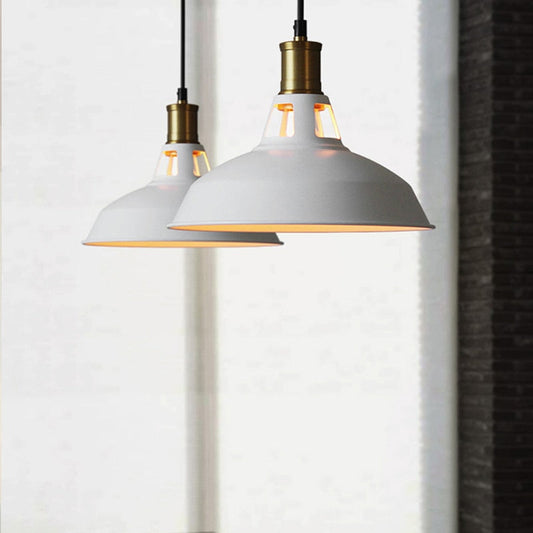 Luna Rustic Elegance Iron Shade Pendant Light