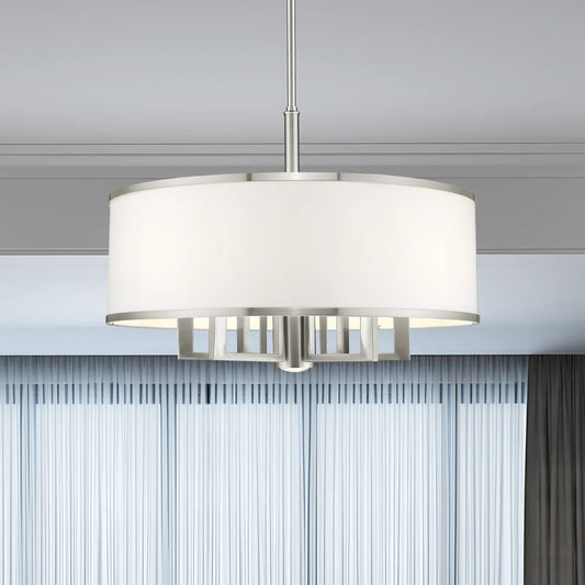 Winry 7-Light Dimmable Drum Chandelier