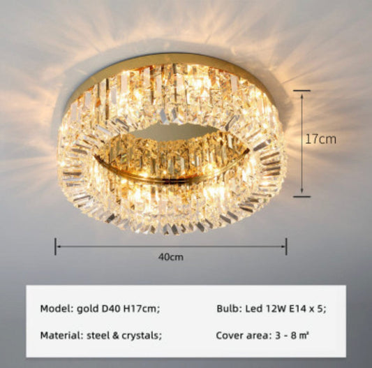 Modern Luxury Crystal Chandelier Lamp