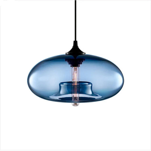 Colorful Glass Pendant Lights for Restaurant Bar Shop - Nordic Indoor Decoration Lighting