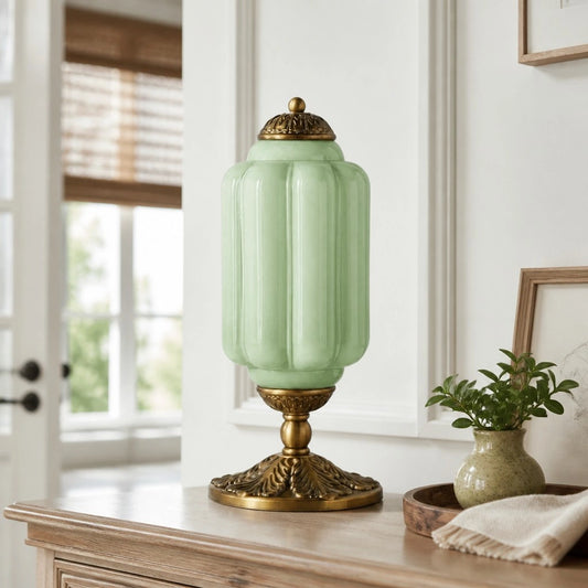 Fantino French Retro Glass Textured Eloise Table Lamp