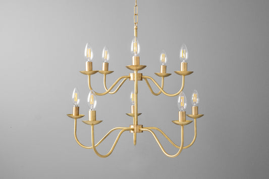Chandelier Light-Dining Chandelier-Ceiling Fixture-Mid Century Lighting - Model No. 2759