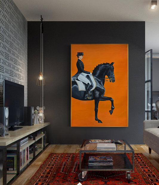 Hermes Jokey Style Wall Art