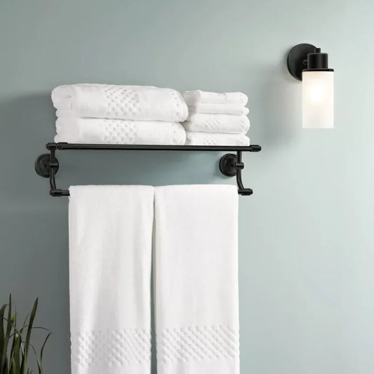 Acis Contemporary Cylinder Frosted Glass Vanity Light