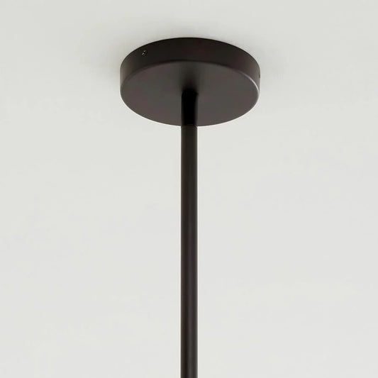 Alaric Modern Hammered Glass Cylinder Pendant Light