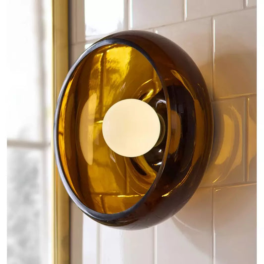 Alastor Retro Round Bowl Shade Wall Sconce
