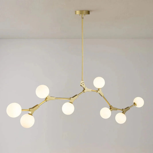 Alessia Contemporary Branching Globe Chandelier