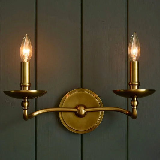 Aporia Vintage Metal Frame Wall Sconce