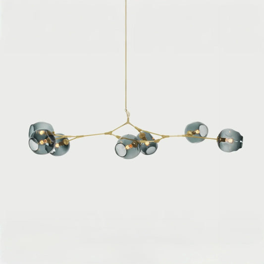 Arlo Modern Branching Bubble Glass Chandelier