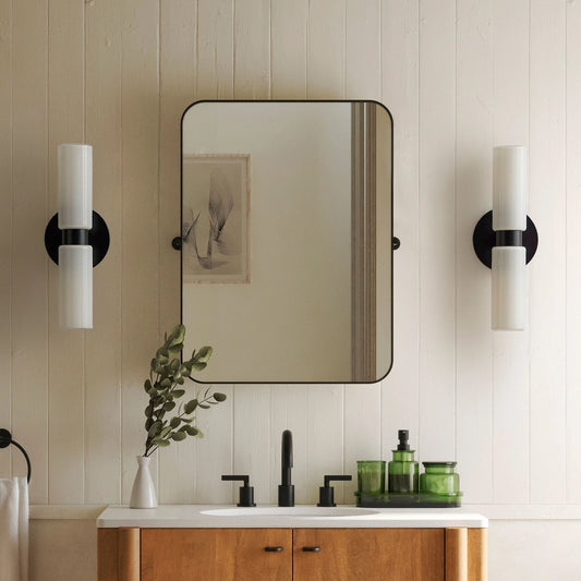 Modern Smooth Glass Wall Sconce