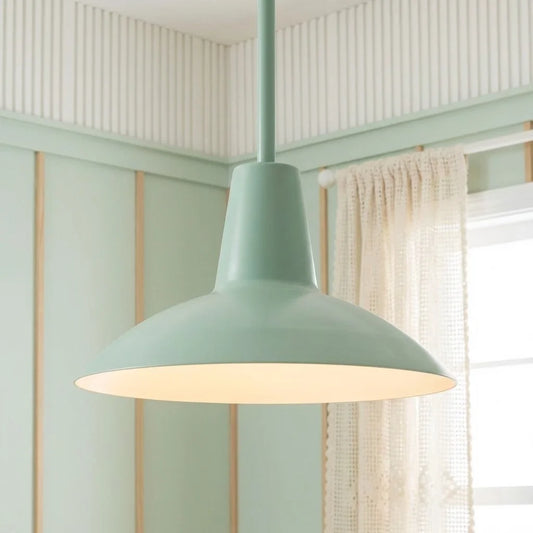 Brook Modern Metal Cone Pendant Light