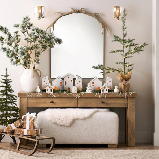 Callan Vintage Metal Glass Wall Sconce