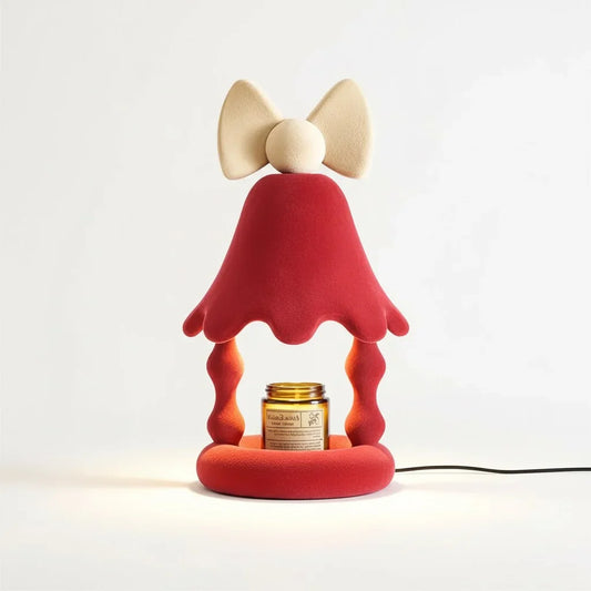 Cecicly Cream Style Candle Warmer Lamp