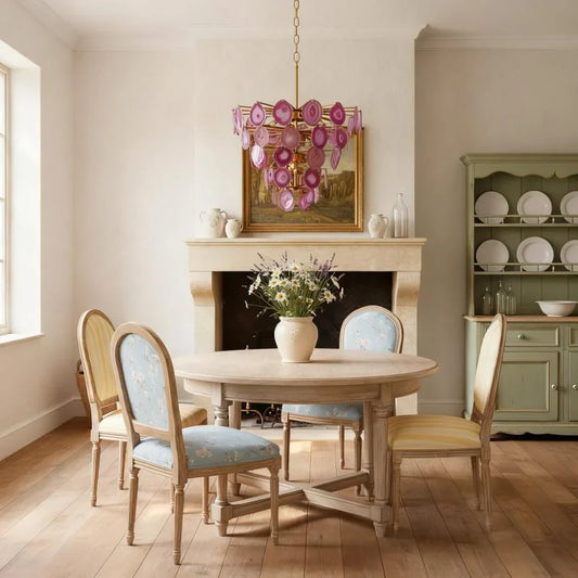 Cerys Colorful Stylish Agate Pendant Lamp