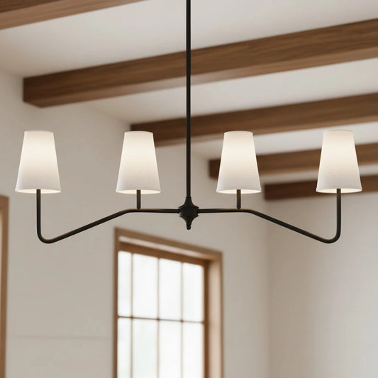 Clover Farmhouse 4-Light Kitchen Island Chandelier