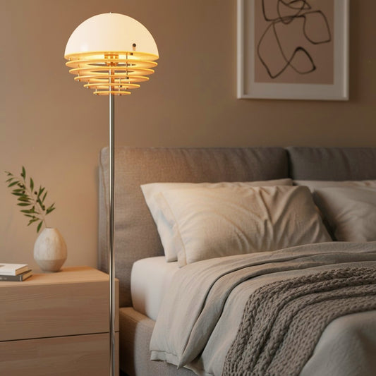 Contemporary Bauhaus Sunset Glass Floor Light
