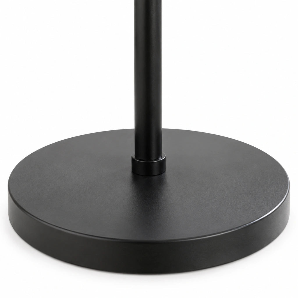 Corbin Modern Arched Green Glass Floor Lamp, detail detail 2