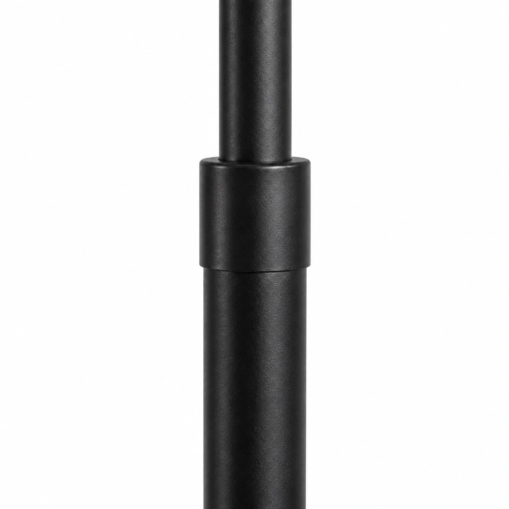 Corbin Modern Arched Green Glass Floor Lamp, detail detail 3