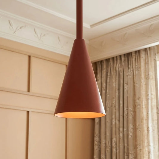 Corin Modern Metal Tapered Cone Pendant Light