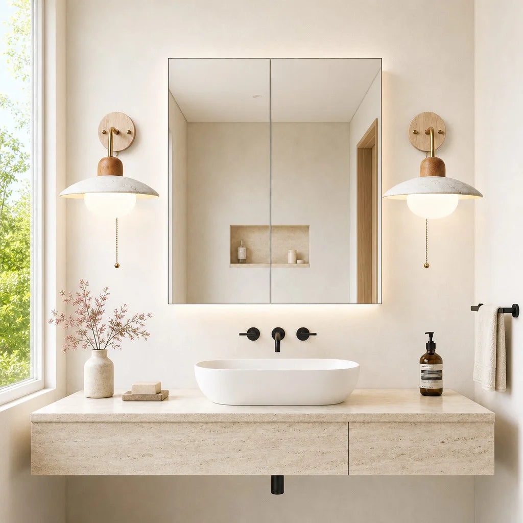 Corisande Modern Disc Travertine Cave Wall Lamp11.webp__PID:142e4054-3943-42e3-9306-c88eeda5a1cb