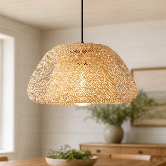 Dairine Bohemian Bamboo Pendant Light