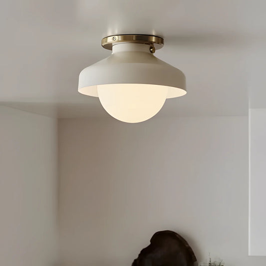 Darren Industrial Metal Dome Ceiling Light