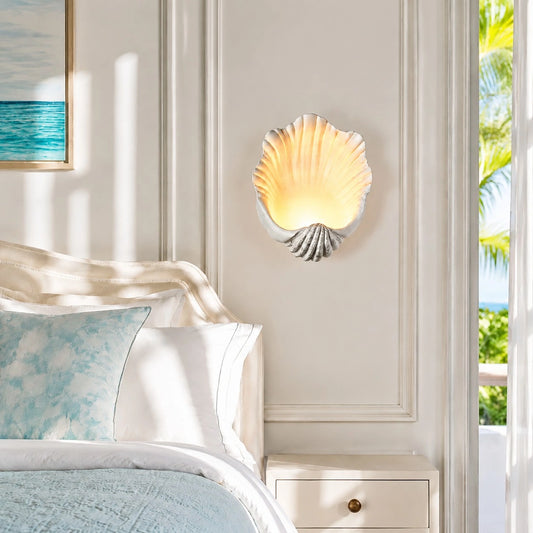 Denica Modern French Shell Decorative Wall Light