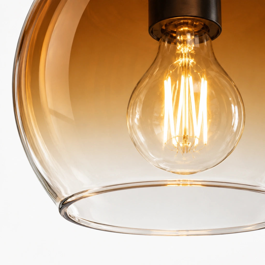 Desmond Modern Glass Globe Pendant Light, Product details, detail 1