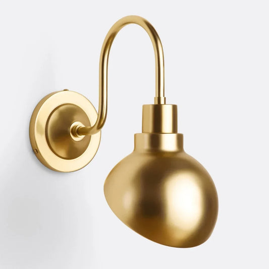 Diônê Industrial Angled Gooseneck Arm Wall Sconce